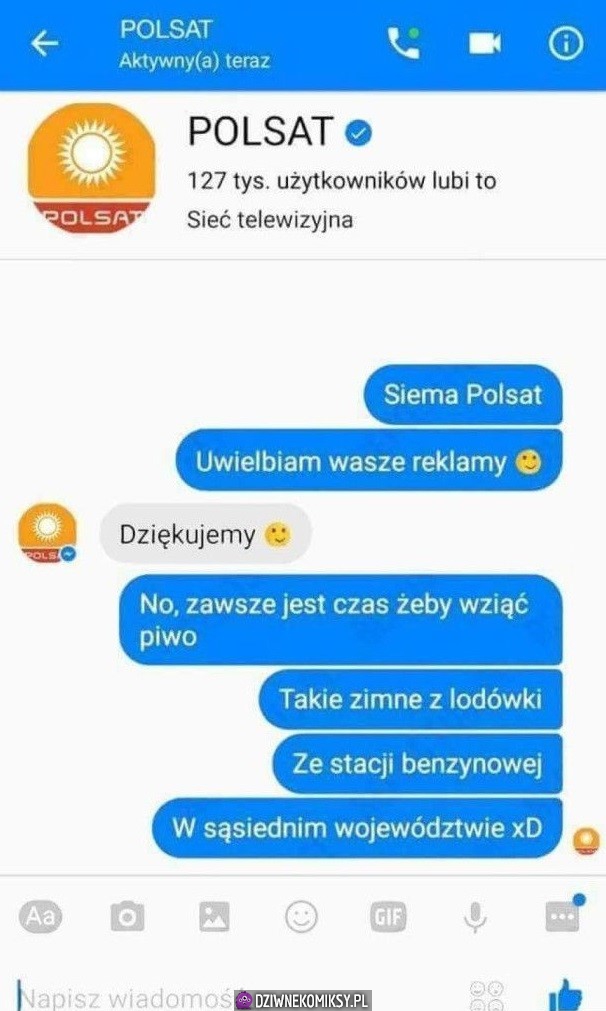 Ziomeczek strollował Polsat 