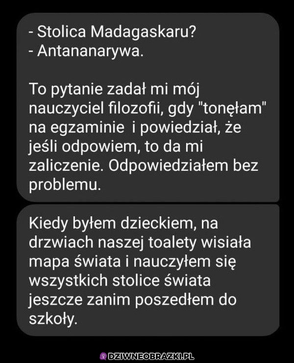 Przydało się