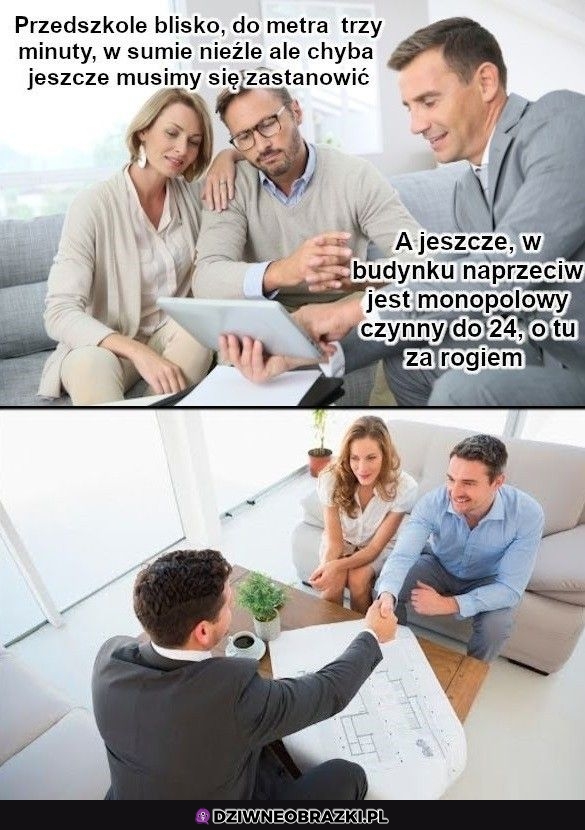 I przekonał