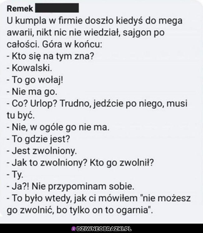 Przecież uprzedzali że tym to grozi