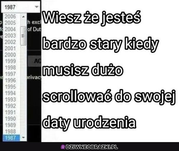 Wyznacznik starości