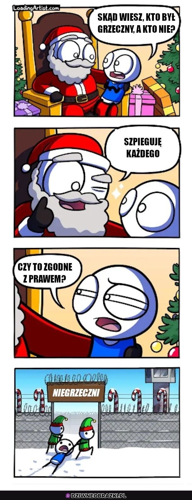 Skąd Mikołaj to wie?