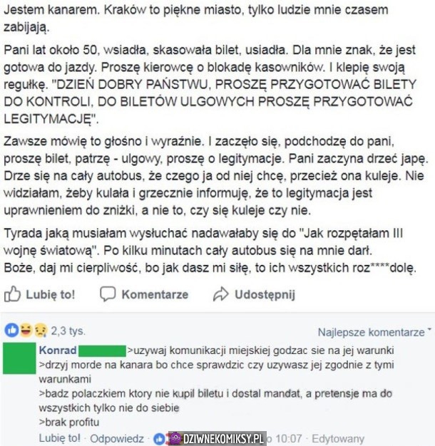 Dzień z życia kanara