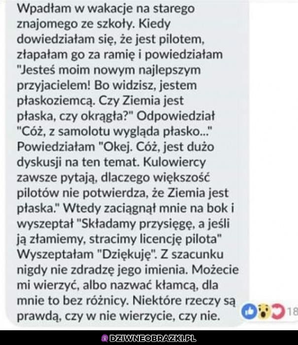 Bajki płaskoziemców robią się coraz ciekawsze