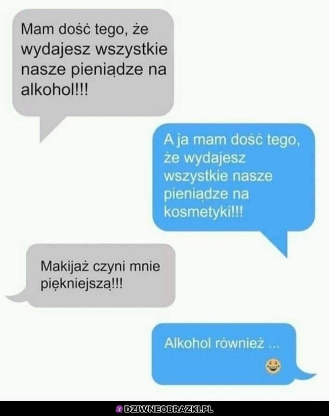 Ma tego dość, ale on ma dość poważny argument