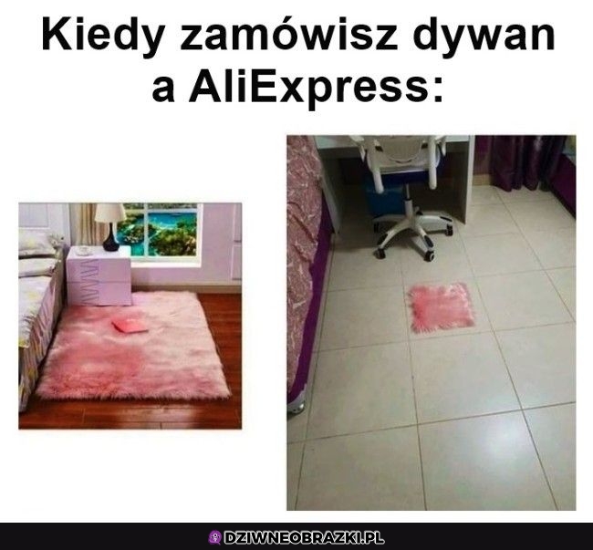 Jest dywanik? jest