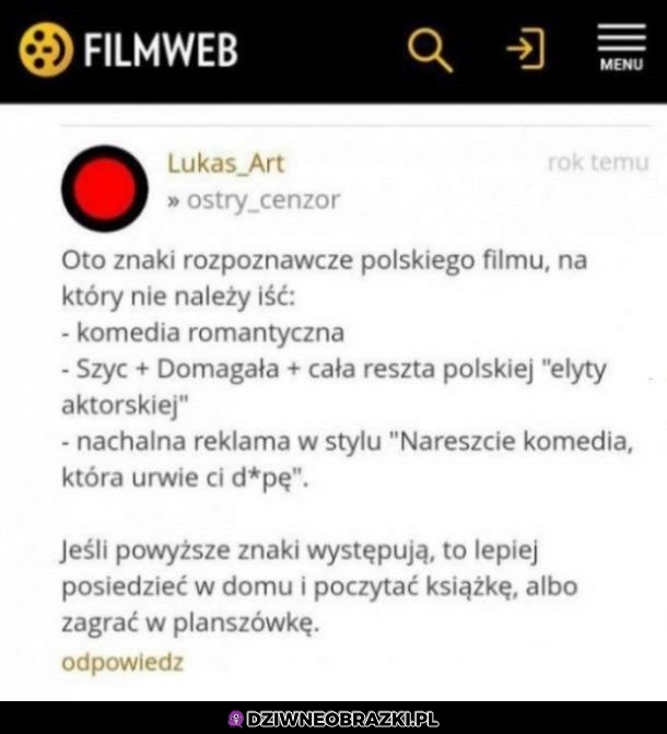Typowy polski film