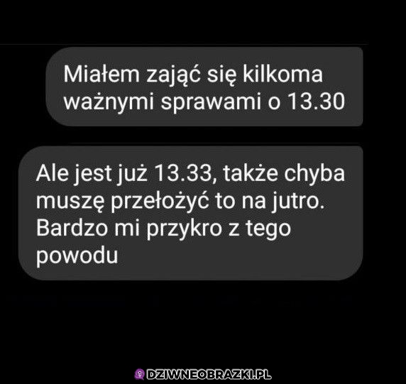 Naprawdę bardzo przykro