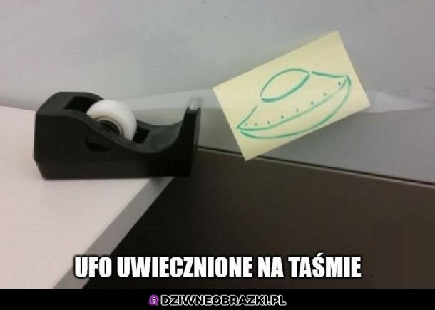 Ufo na taśmie