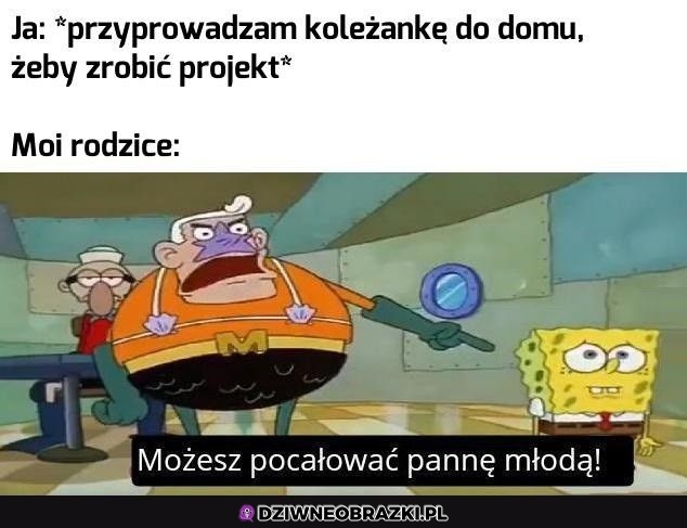 Kiedy robię projekt z koleżanką