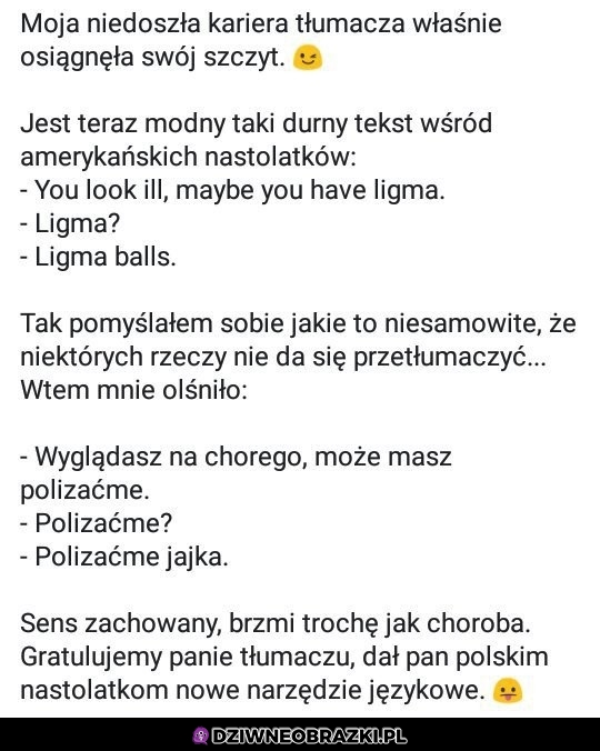 Całkiem niezłe tłumaczenie