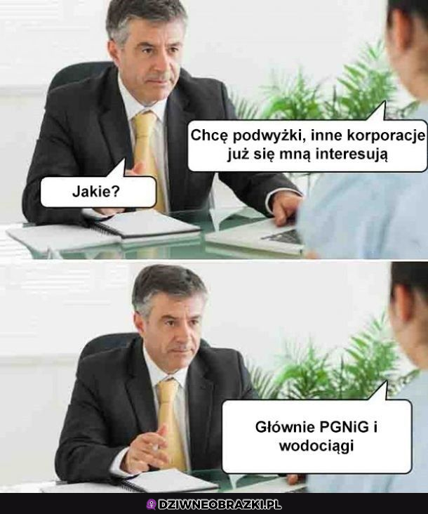 są mną zainteresowani 