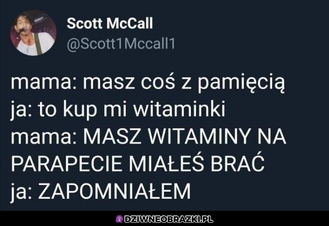 Masz coś z pamięcią