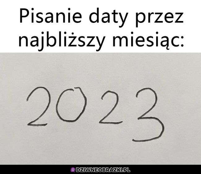 Pisanie daty takie jest