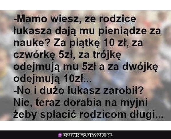 Nieźle mu poszło