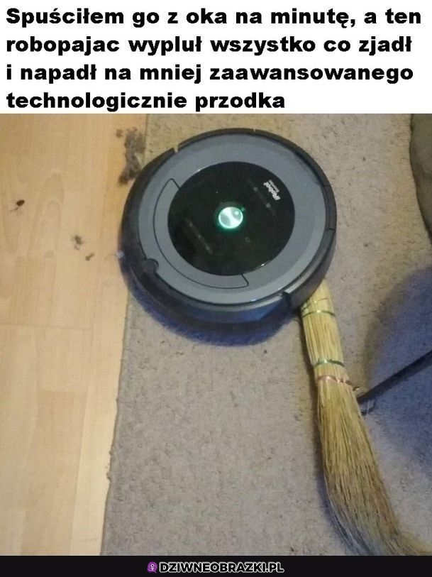 Agresywny robocik