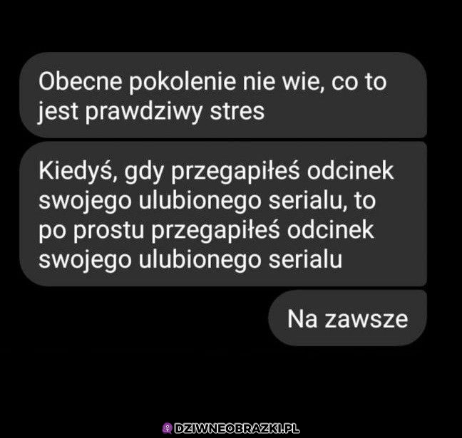 Czasy przed netflixem były inne