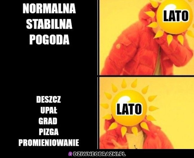 Lato takie jest w tym roku