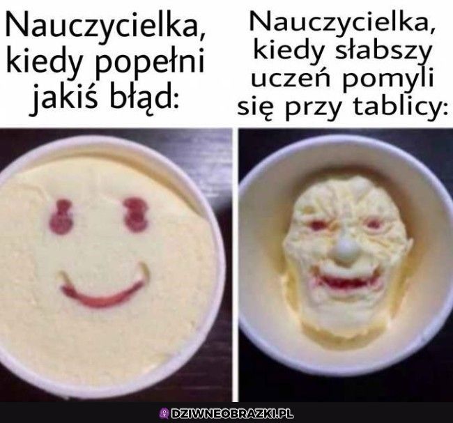 Błedy przy tablicy