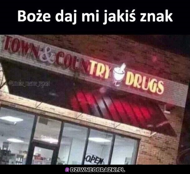 Znak od boga