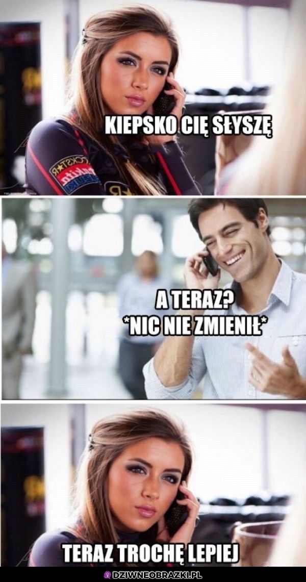 Kiepsko słyszę