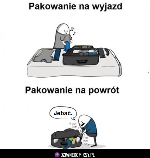 Pakowanie na wyjazd