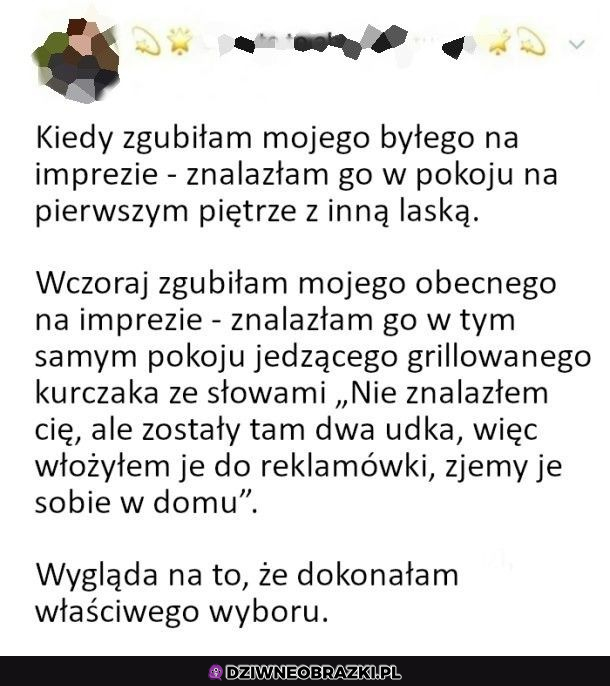 Kiedy dokonasz właściwego wyboru