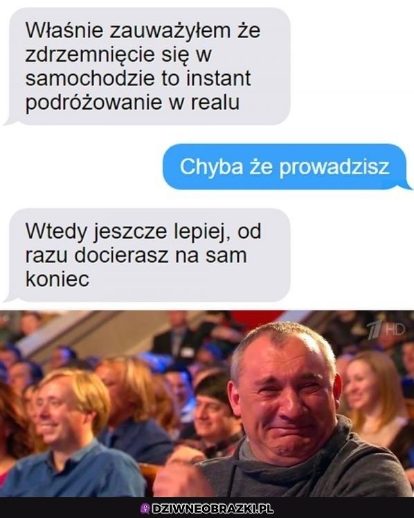 Drzemki w samochodzie