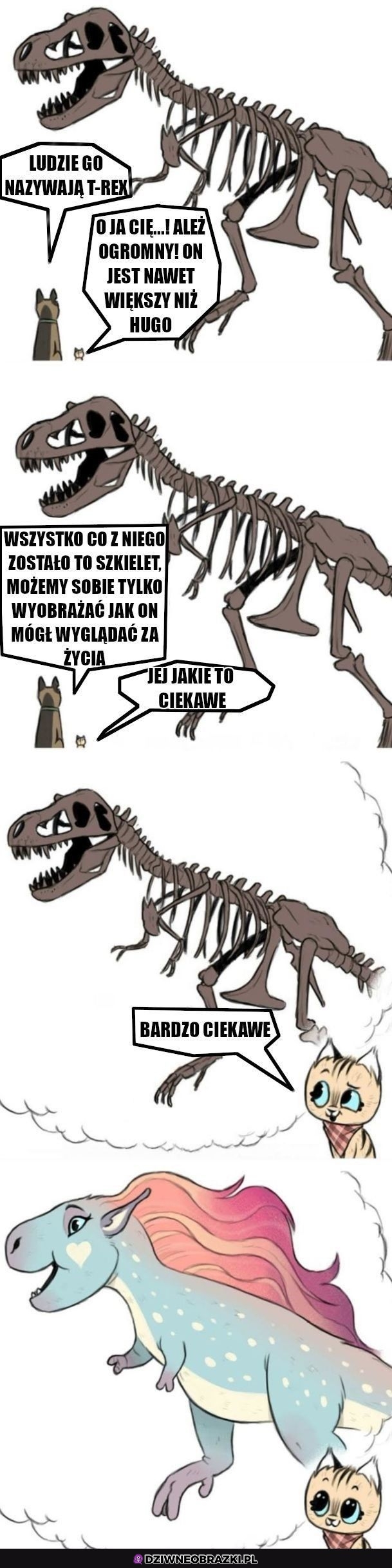 Jak wyglądał T-rex?