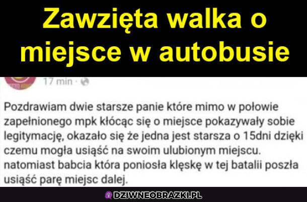Walka o miejsce