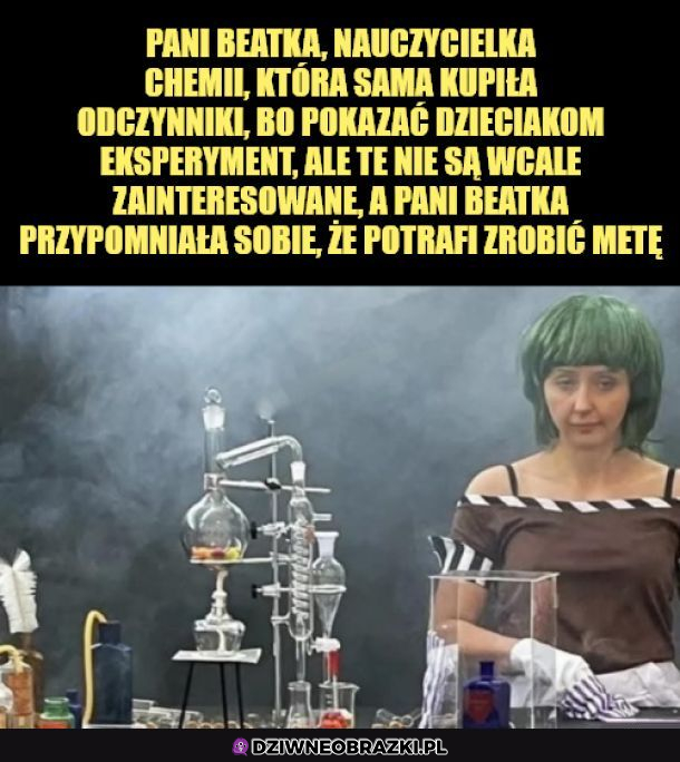 pani Beatka od chemii