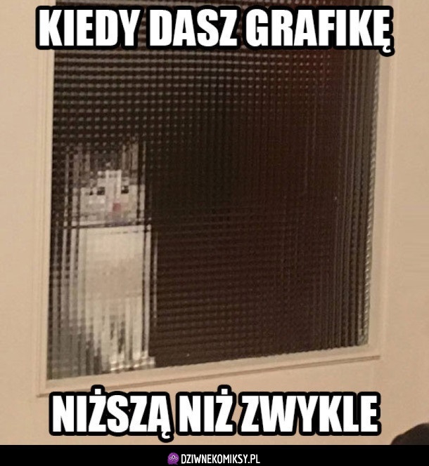 Dziwnie to wygląda