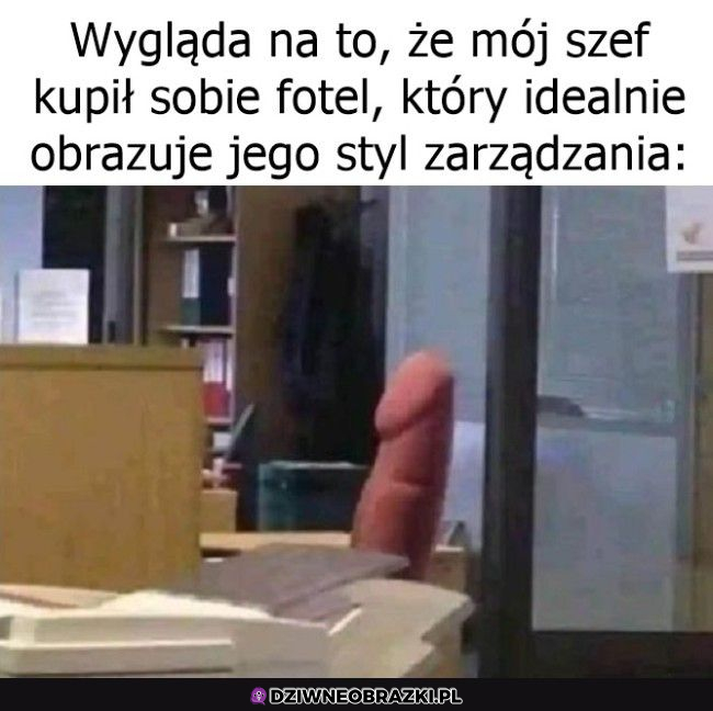 Fotel pasujący do szefa