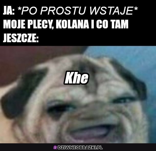 Kiedy wstaję