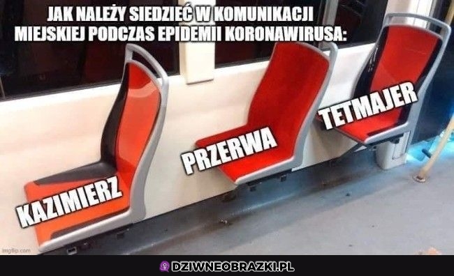 Siedzenie w komunikacji