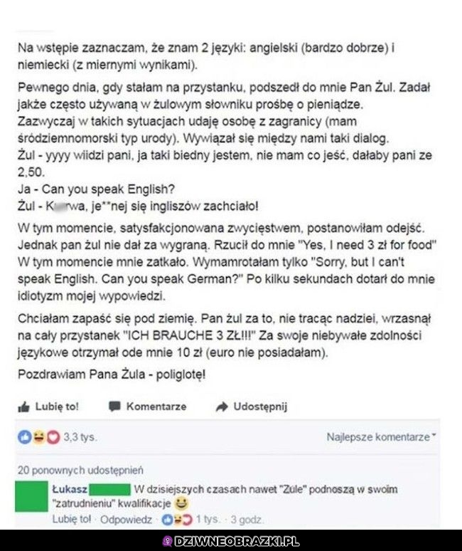 Nie dał się zbyć