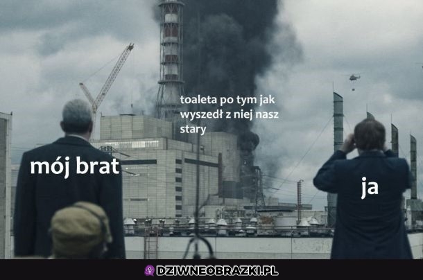 Toaleta po wyjściu starego