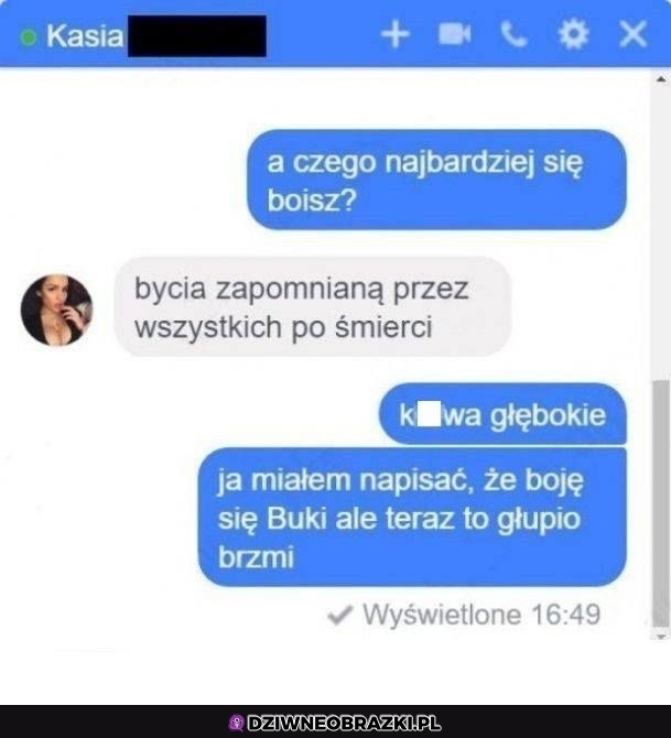 Największy strach