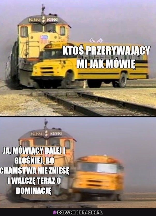 Kiedy ktoś mi się wcina