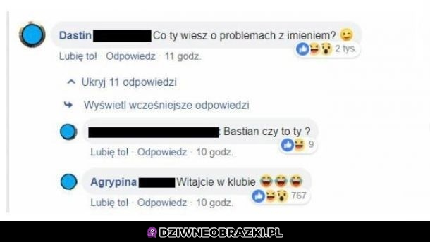 Dziwne imiona