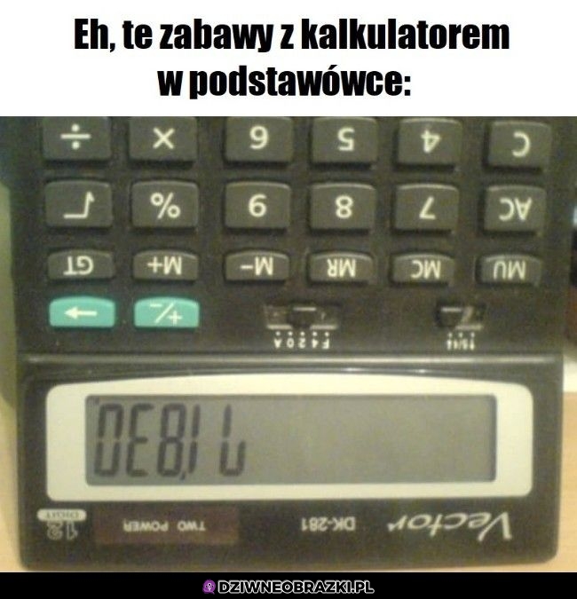 Kiedyś to był zabawy