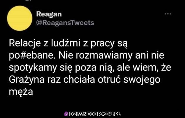 Ciekawe pracowe relacje