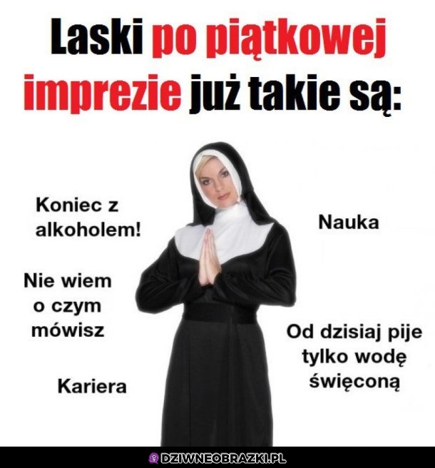 Po ostrej imprezie