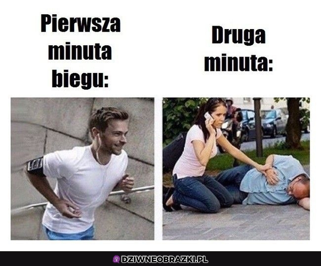 Kiedy idę biegać