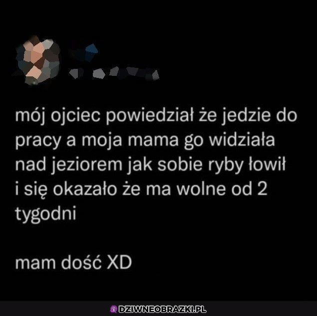 chłop chciał trochę spokoju 