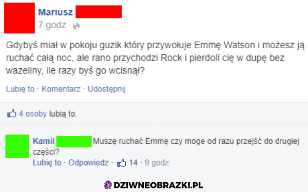 Zawsze trafi się ten jeden Kamil