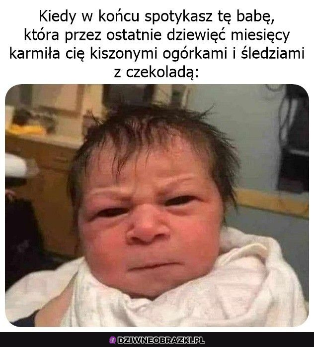 Kiedy urodzisz bejbika a on...