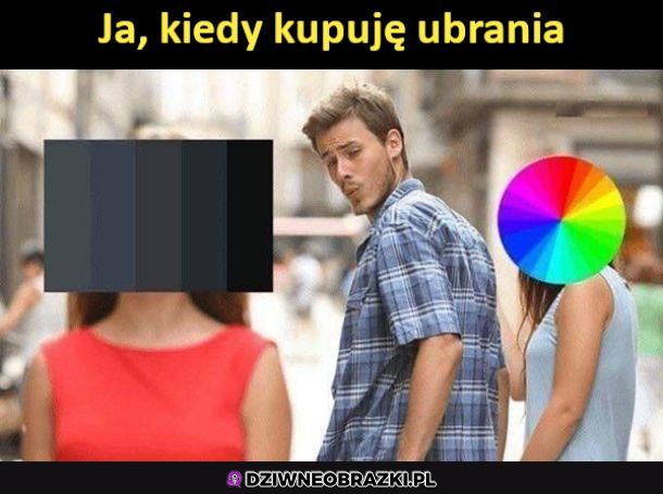 Ja na zakupach odzieżowych