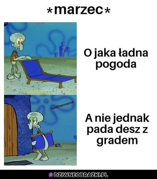 Marzec i kwiecień