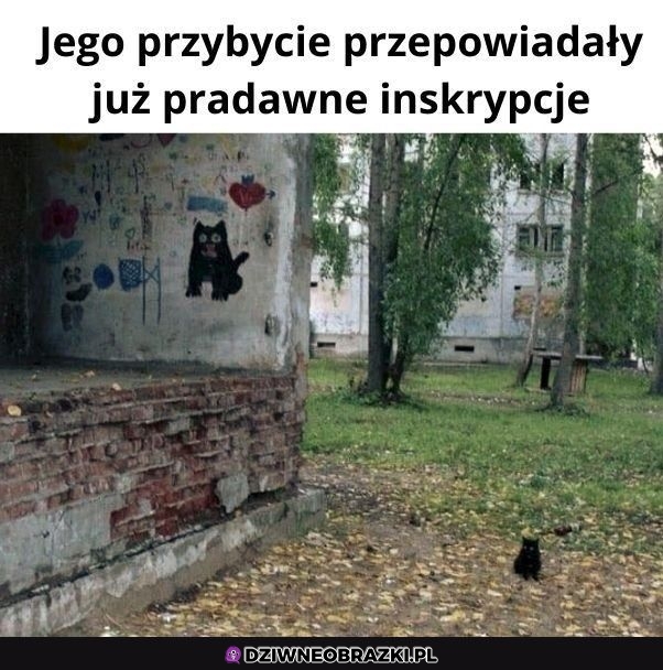 Zapowiadały go legendy